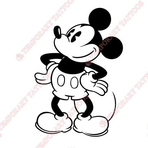 Mickey Mouse Customize Temporary Tattoos Stickers NO.828